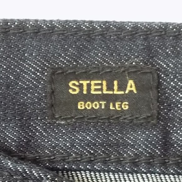 Express Jeans Regular Fit Low Rise Boot Cut Size 2 Sparkly Sequins Stella - Picture 6 of 10